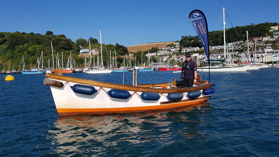 A Water Taxi licenced under the SHDC scheme.