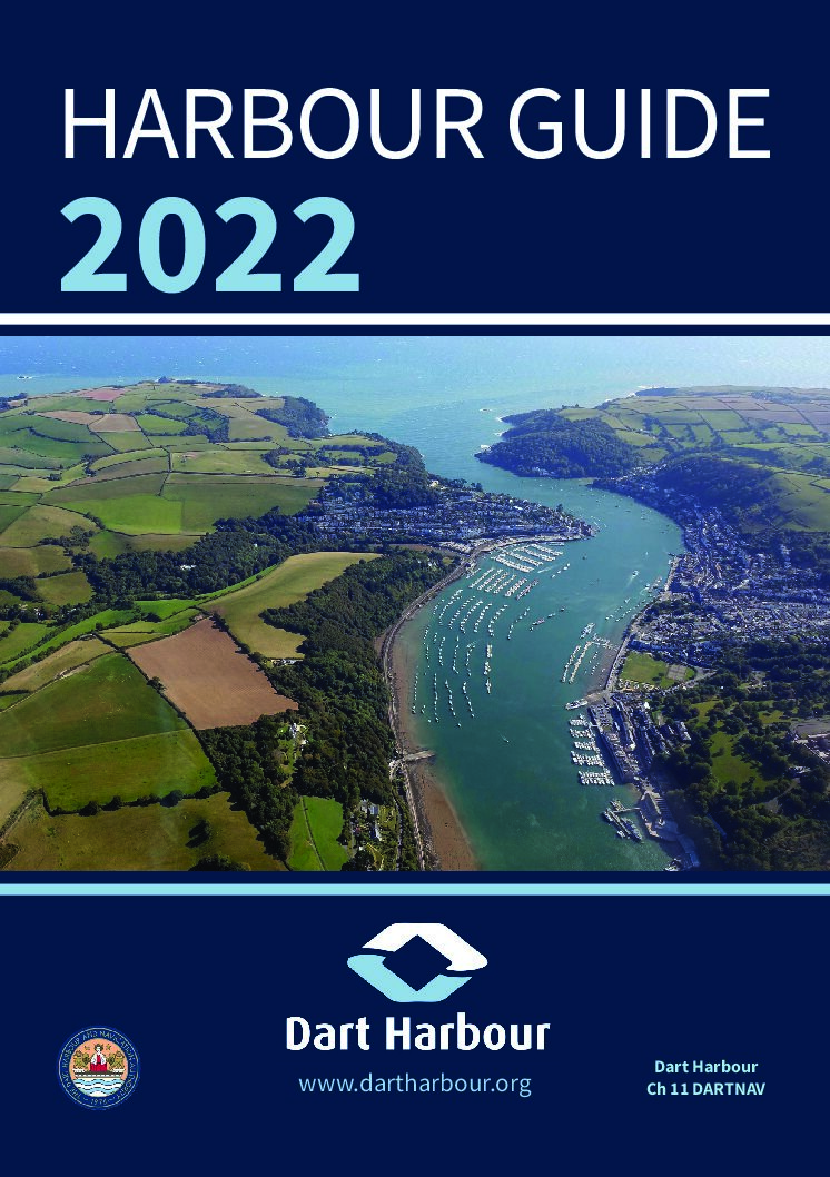 Dart Habour guide 2022 front cover